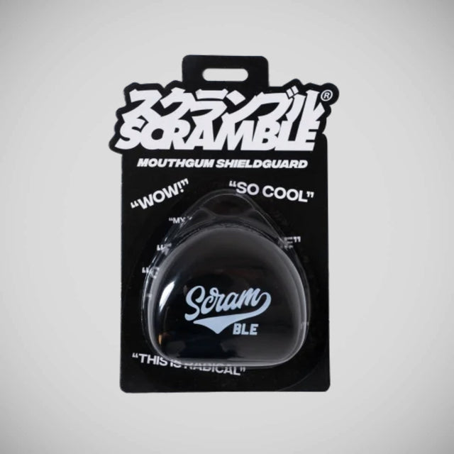 Scramble Mouth Gum Shield Guard Black