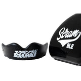 Black Scramble Mouth Gum Shield Guard   