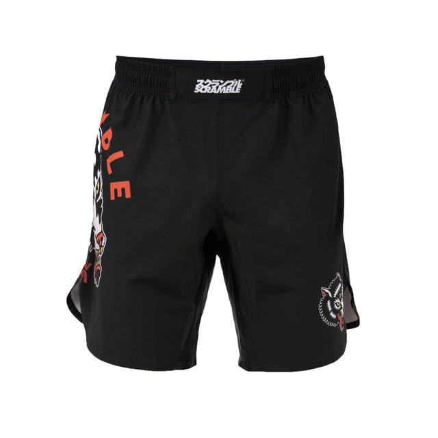 Scramble Okami Grappling Shorts Black