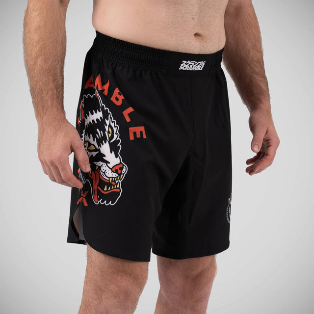 Scramble Okami Grappling Shorts Black