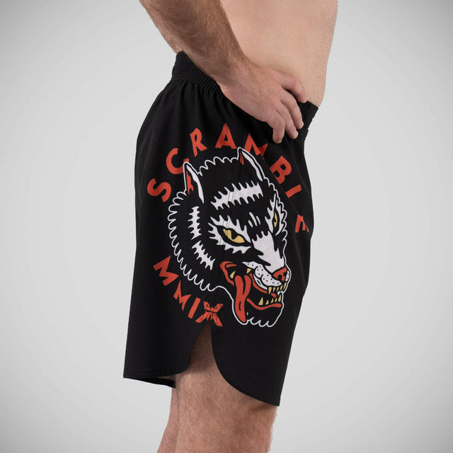 Scramble Okami Grappling Shorts Black