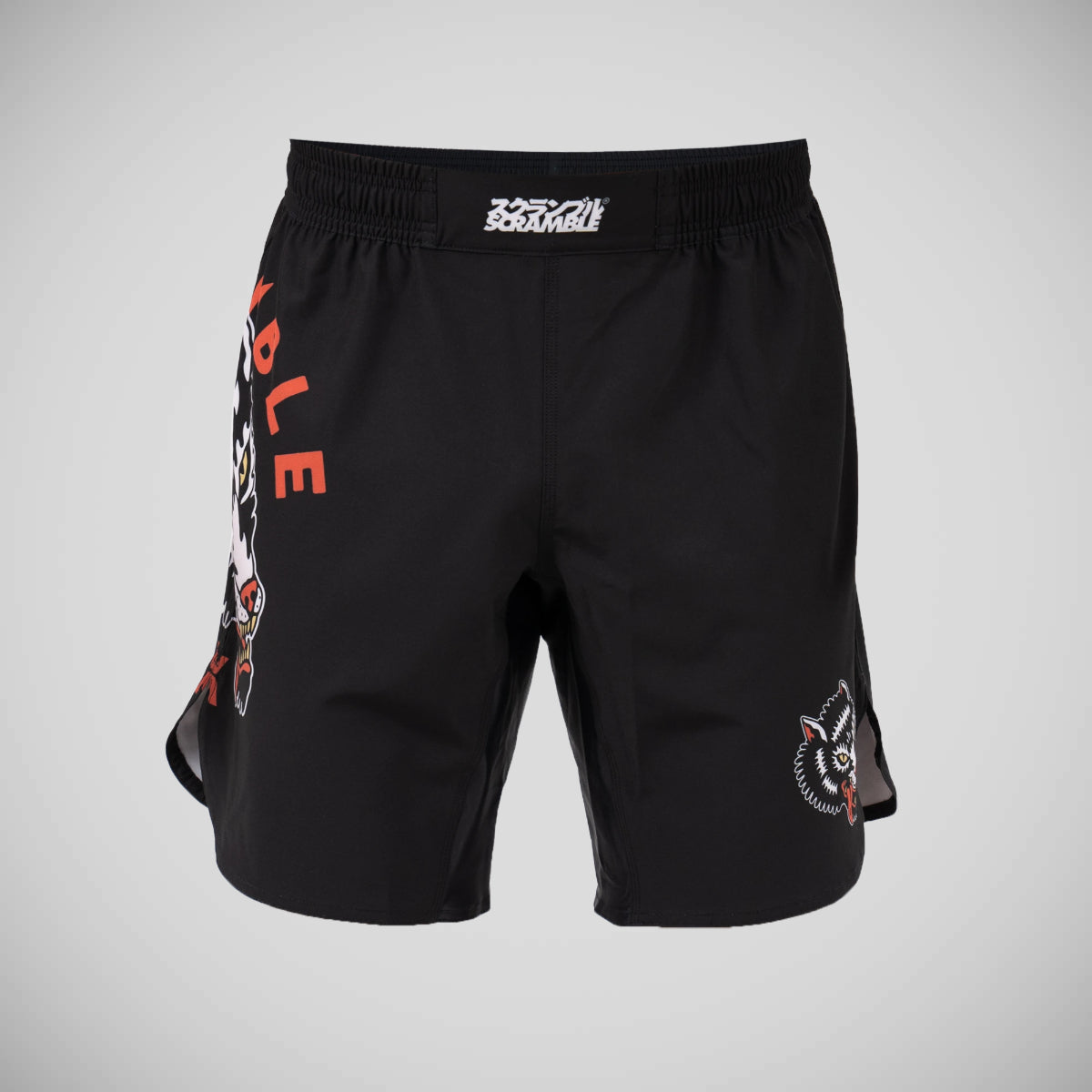 Scramble Okami Grappling shorts zwart