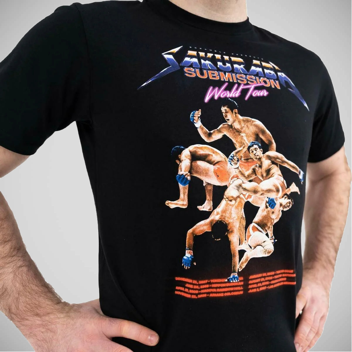 Scramble Saku World Tour футболка Black