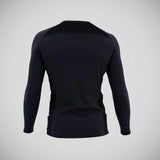 Black Scramble Shinobi Long Sleeve Rash Guard   