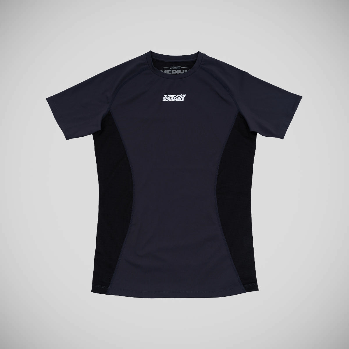 Scramble Shinobi Short Sleeve Rash Guard Black