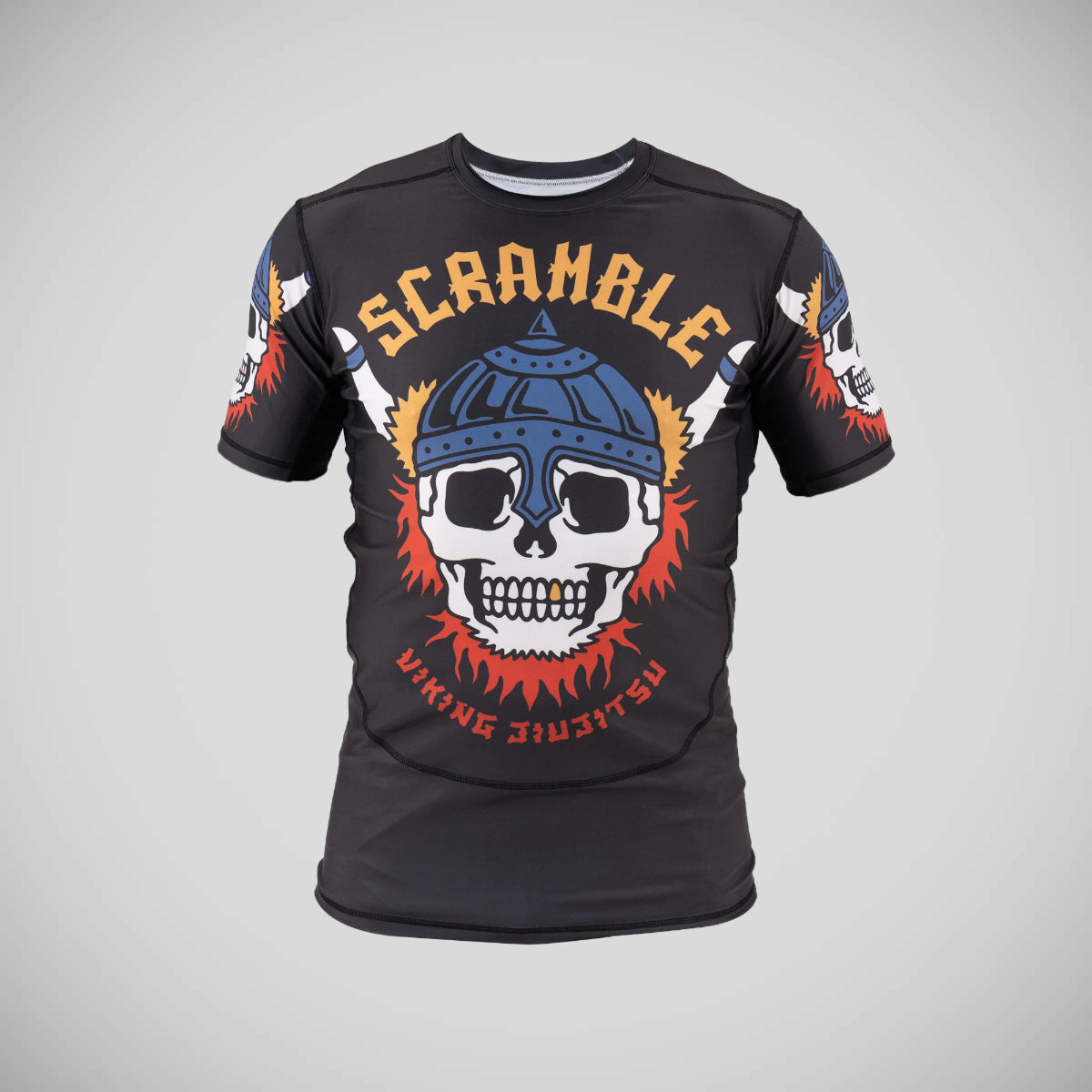 Black Scramble Viking Rash Guard   