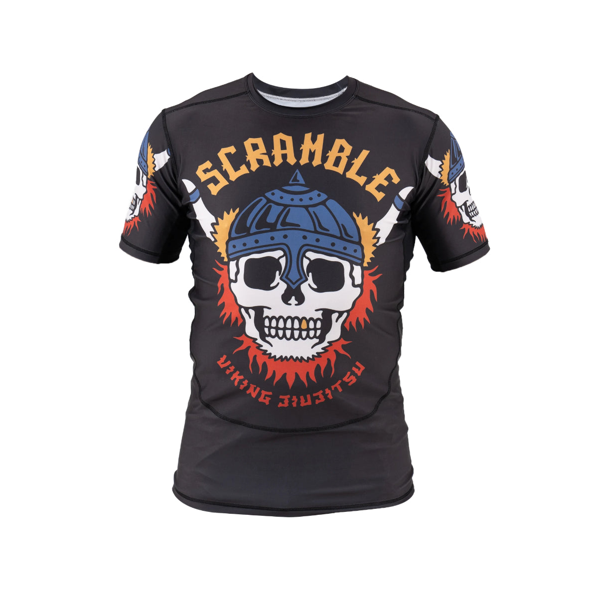 Black Scramble Viking Rash Guard   