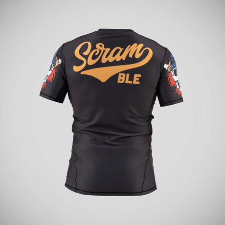 Black Scramble Viking Rash Guard   