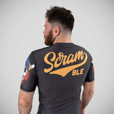 Black Scramble Viking Rash Guard   