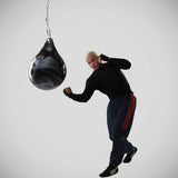 Aqua 18" 120lb Punching Bag Black/Silver