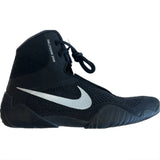 Black/Silver Nike Tawa Wrestling Boots   