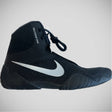 Black/Silver Nike Tawa Wrestling Boots   