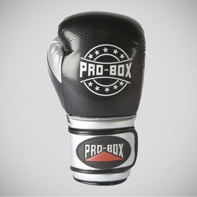 Pro-Box Champ Spar Boxing Gloves Black/Silver