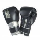 Black/Silver Pro-Box Speed Spar Boxing Gloves   