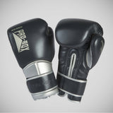 Black/Silver Pro-Box Speed Spar Boxing Gloves   