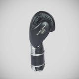 Black/Silver Pro-Box Speed Spar Boxing Gloves   