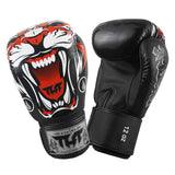 Tuff Sport Black Tiger Muay Thai boksehansker Black