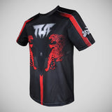 Tuff Sport Double Tiger com T-Shirt Mythical Forest Creaturas Thai Black