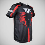 Tuff Sport Double Tiger com T-Shirt Mythical Forest Creaturas Thai Black