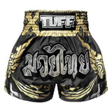 Tuff Sport MS631 Thai Rei de Naga Muay Thai Shorts Black