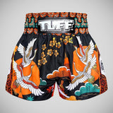 Black TUFF Sport MS652 Autumn Sunray Muay Thai Shorts   