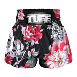 Black TUFF Sport MS655 Wild Thorns Muay Thai Shorts   