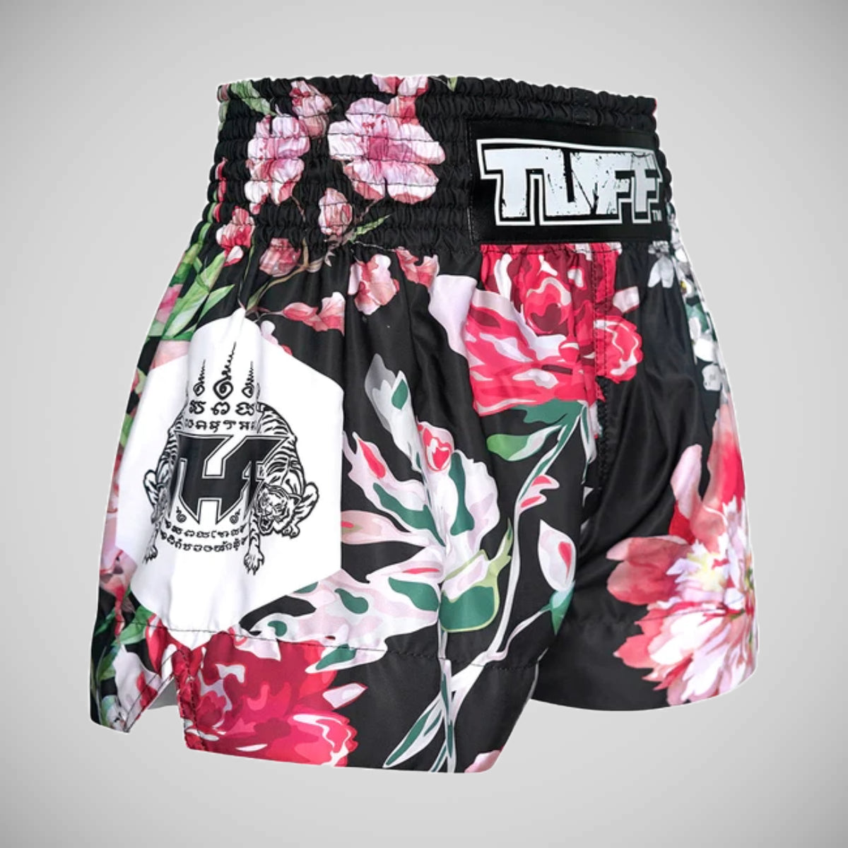 Tuff Sport MS655 Wilddorns Muay Thai Shorts Schwarz