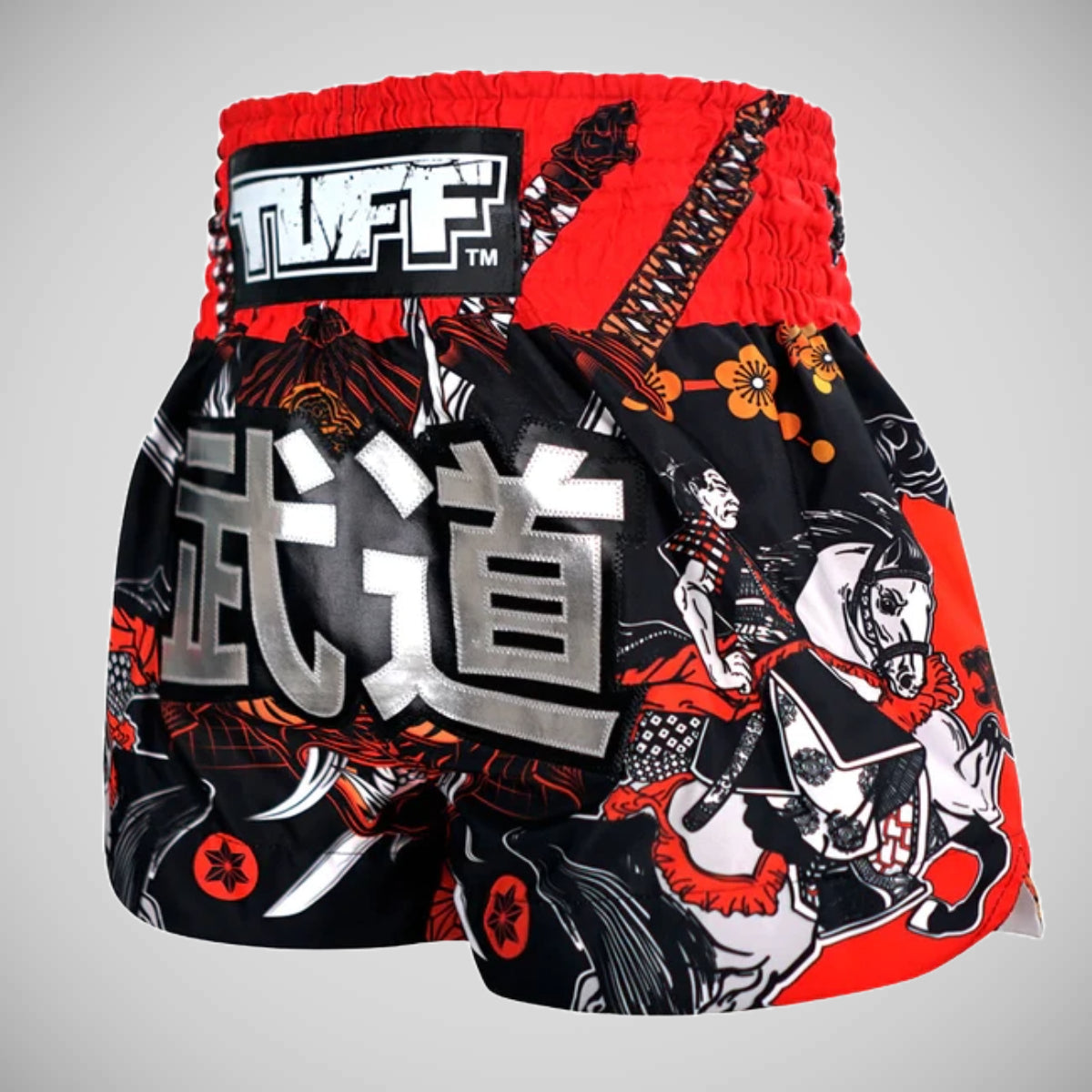 Tuff Sport MS660 Tora Samurai Muay Thai Shorts Schwarz