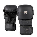Venum Impact Evo Sparring MMA Gloves Black