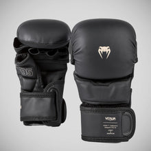 Black Venum Impact Evo Sparring MMA Gloves