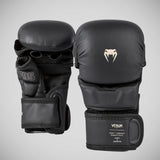 Venum Impact Evo Sparring MMA Gloves Black