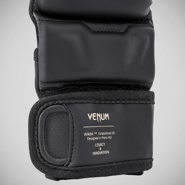 Venum Impact Evo Sparring MMA Gloves Black