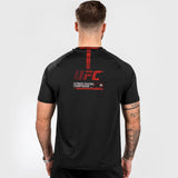 Venum UFC Adrenaline Authentic Fight Week Dry Tech T-Shirt Black