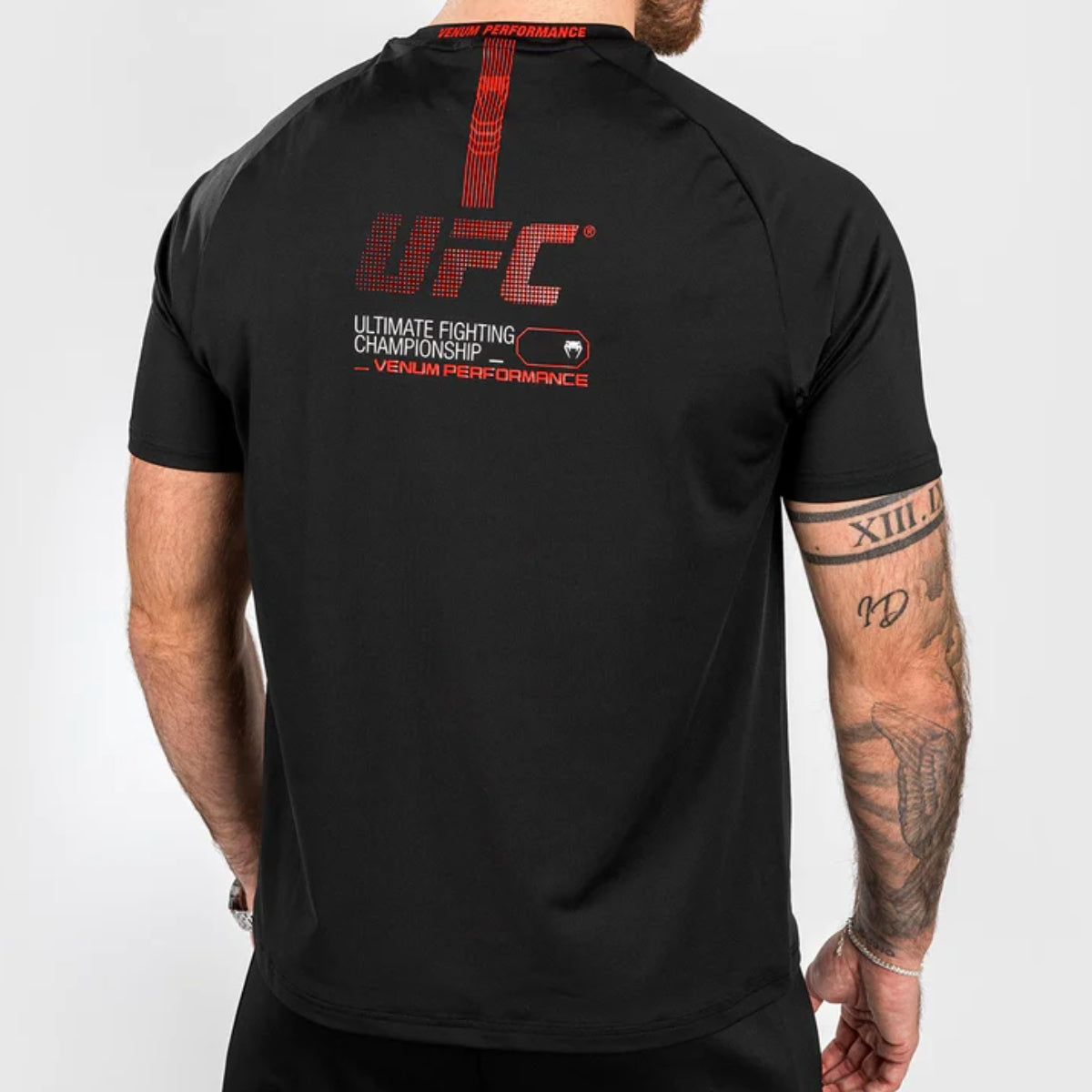 Venum UFC Adrenaline Authentic Fight Week Dry Tech T-Shirt Black