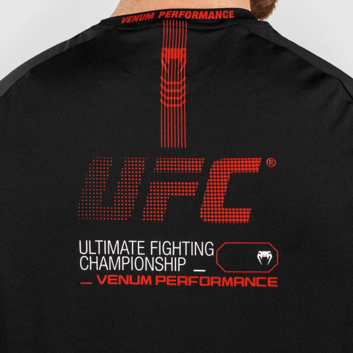 Venum UFC Adrenaline Authentic Fight Week Dry Tech T-Shirt Black