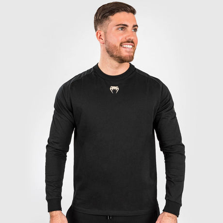 Venum UFC Adrenalin Authentic Fight Week langes T-Shirt Schwarz schwarz