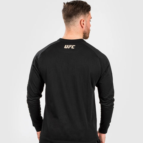 Black Venum UFC Adrenaline Authentic Fight Week Long Sleeve T-Shirt