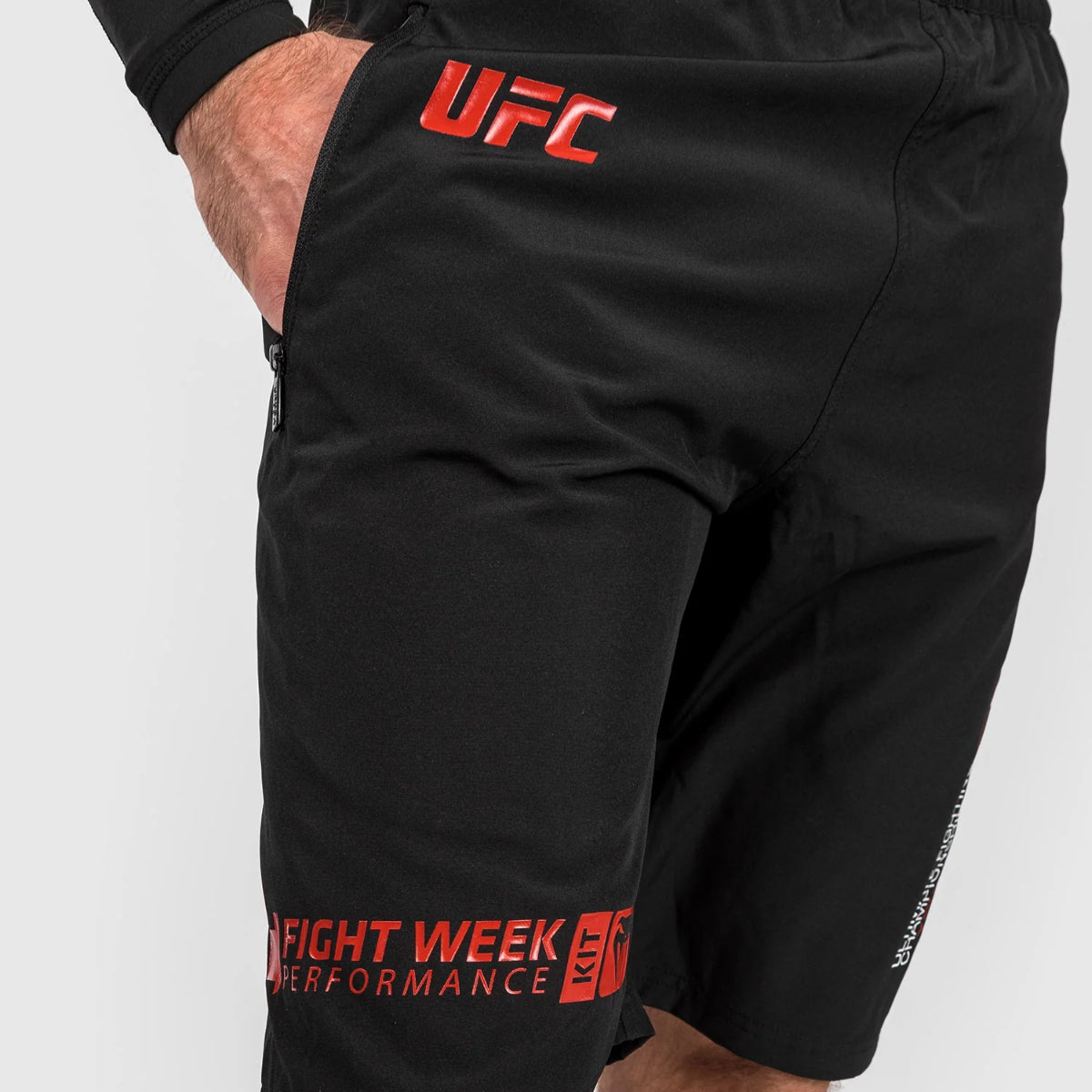 Venum UFC adrenalin autentické boje týdne výkonnostní šortky černé