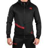 Black Venum UFC Adrenaline Authentic Fight Week Zip Hoodie   