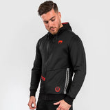 Black Venum UFC Adrenaline Authentic Fight Week Zip Hoodie   