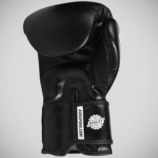 8 Weapons Pure Boxing Gloves Black/White