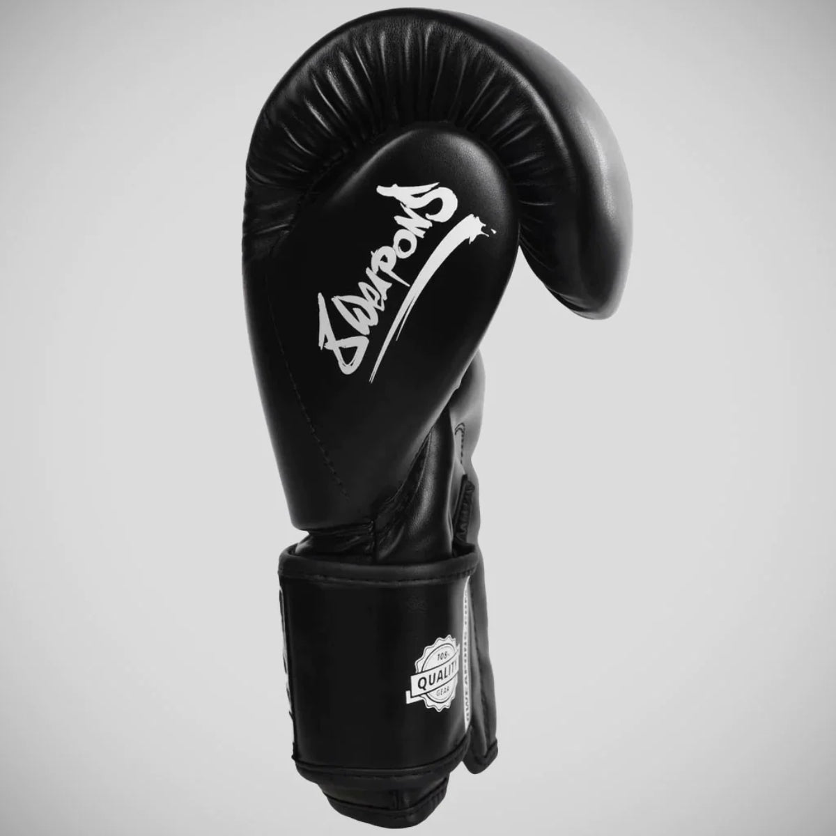 Black/White 8 Weapons Pure Boxing Gloves from Made4Fighters
