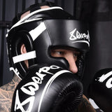 8 Weapons Unbegrenzter Kopfwächter Schwarz/Weiß