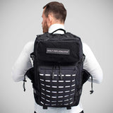 Black/White Built For Athletes Large Gym Backpack   