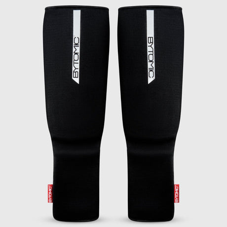 Etiqueta bytómica de la etiqueta roja en blanco y blanco