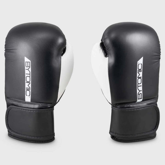 Black/White Bytomic Red Label Kids Boxing Gloves