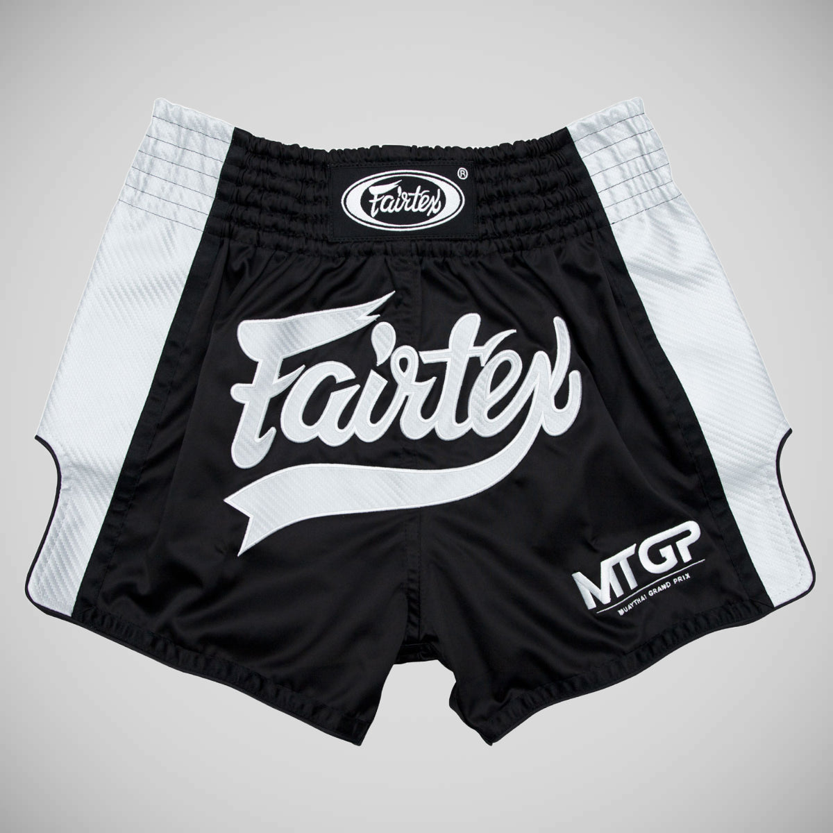 Fairtex x mtgp muay thai shorts preto/branco
