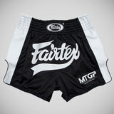Fairtex x mtgp muay thai shorts preto/branco