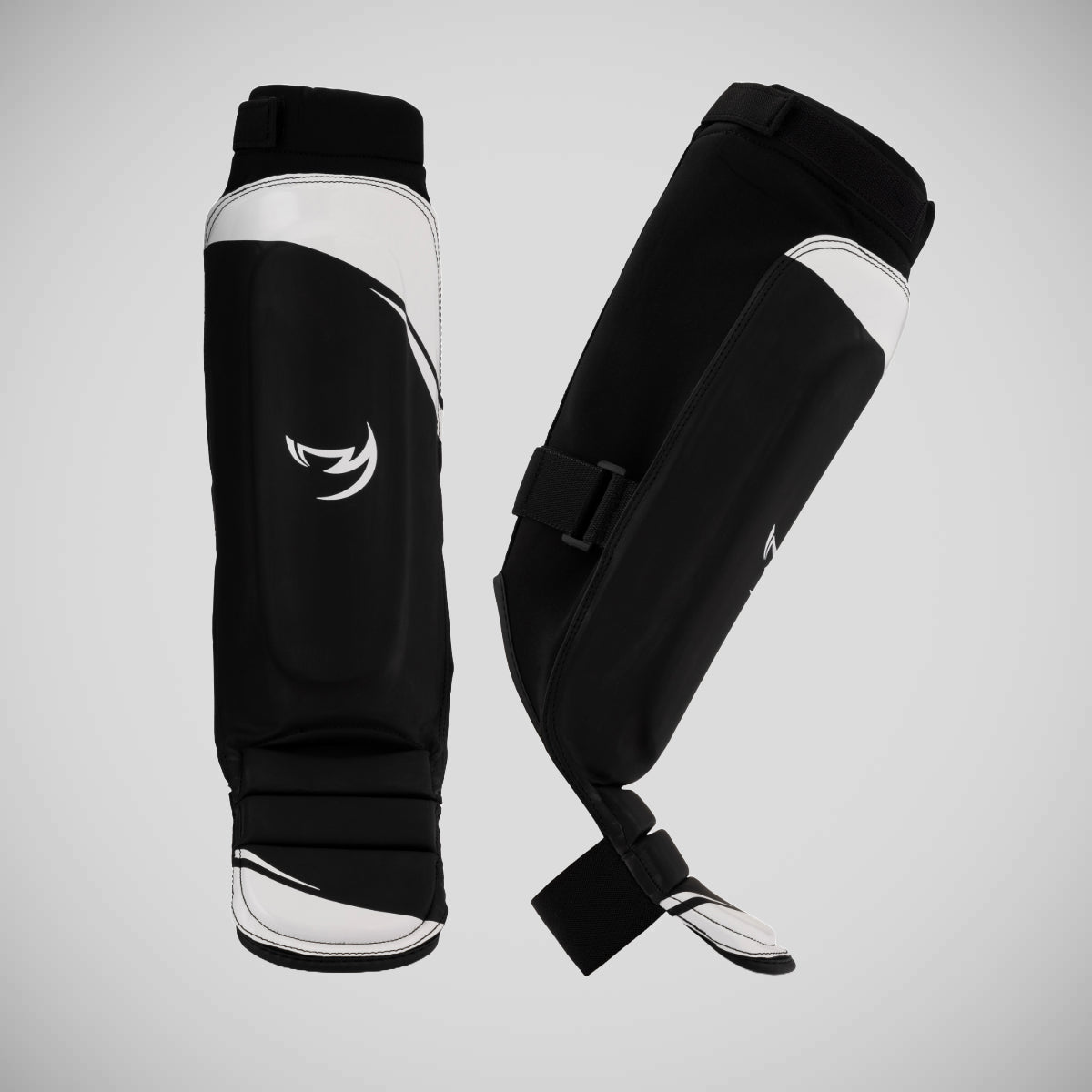 Fumetsu Ghost S3 MMA Shin Guards Black/White