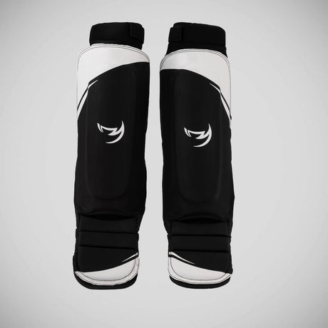Fumetsu Ghost S3 MMA Shin Guards Schwarz/Weiß